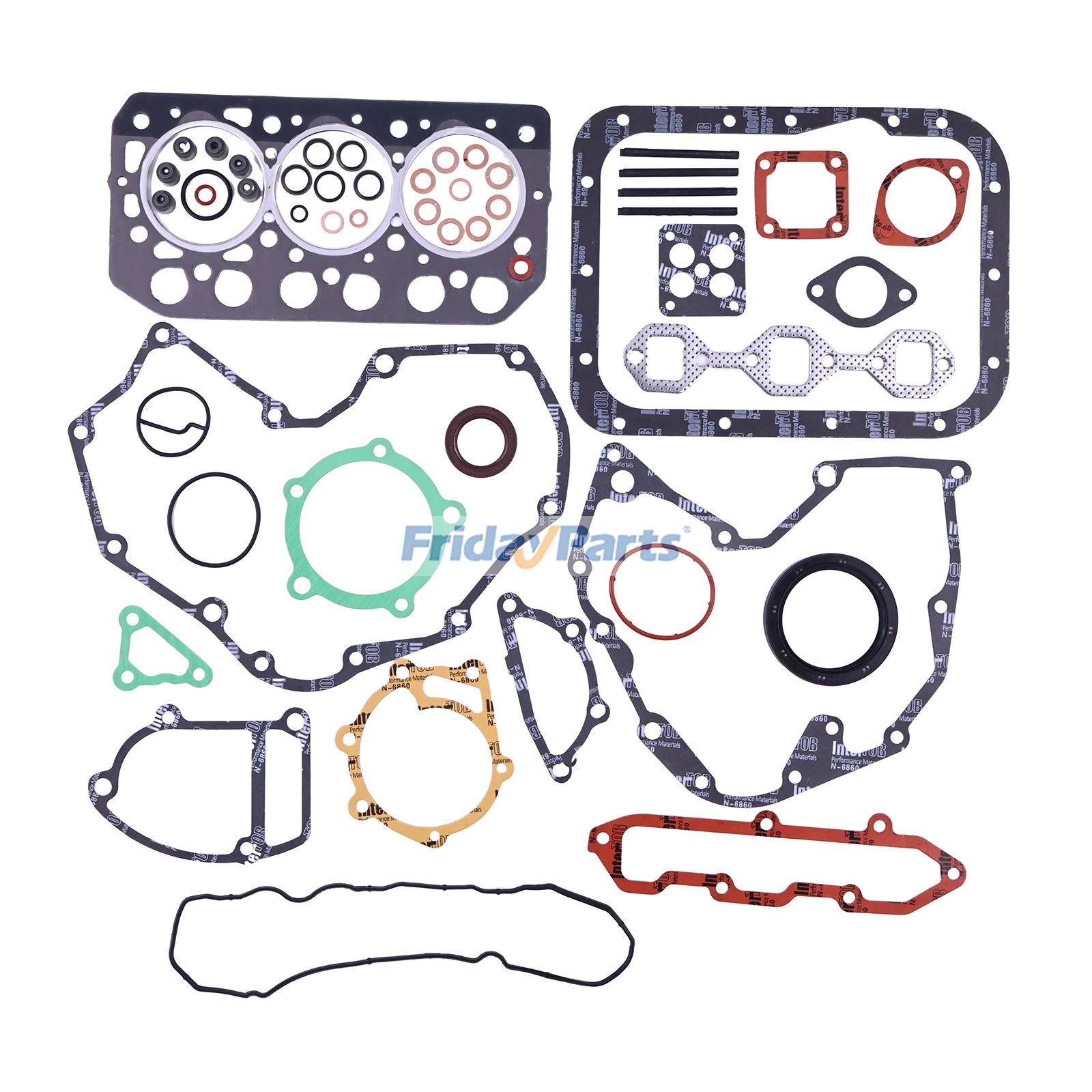 Overhaul Gasket Kit AG-31B94-01060 AG-31B01-23200 for Mitsubishi Engine S3L S3L2 