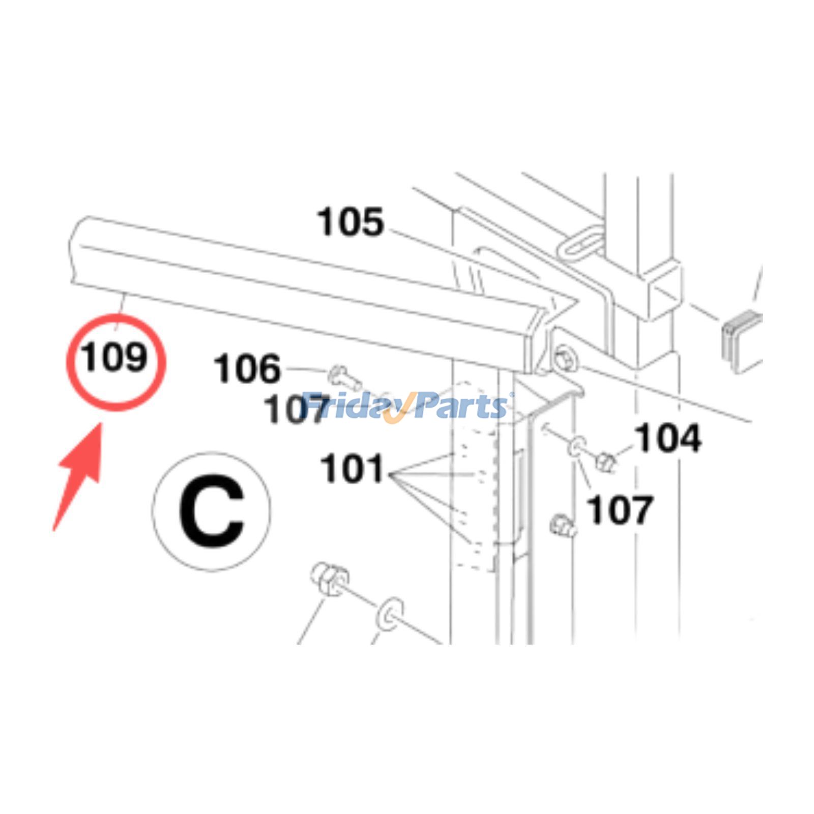 FridayParts Torschweißkonstruktion