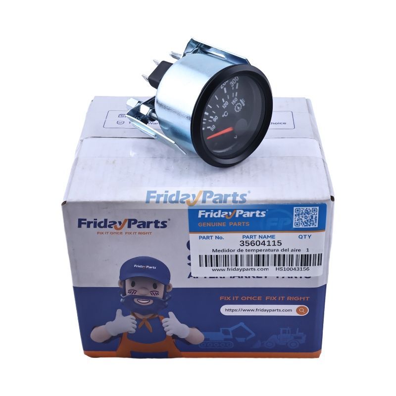 Gauge Air temp 35604115 for Doosan Daewoo Ingersoll Rand Compressor XHP750WCU XP1060WCU VHP750WCU MHP825WCU