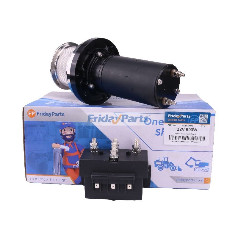 中型ボート係留用 12V 900W キャプスタン電動ウインドラスキット