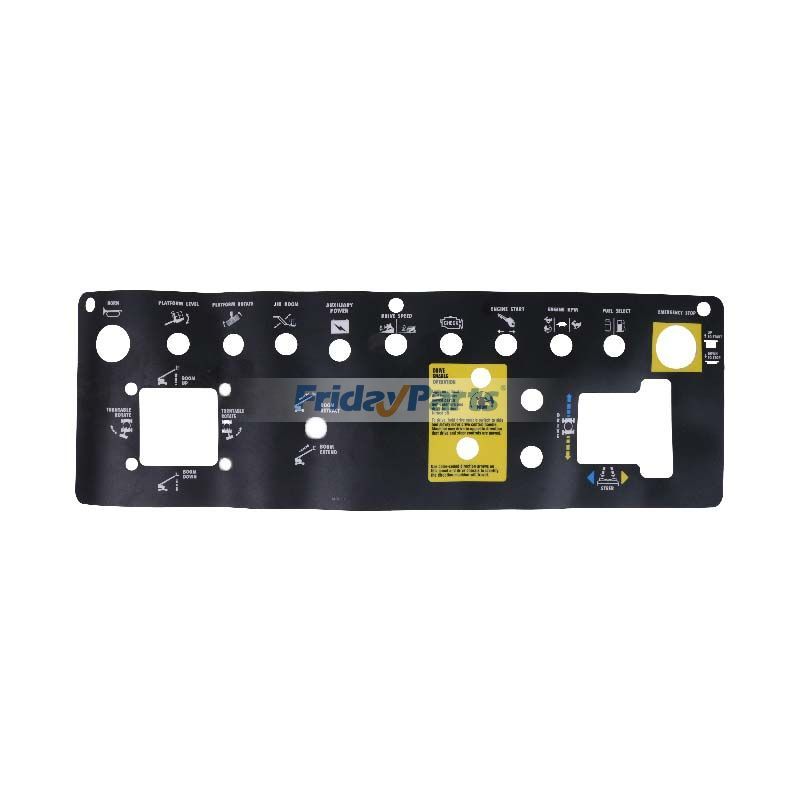 Aerial Work Platforms Platform Ctrl Panel Decal Telescopic Boom Lift