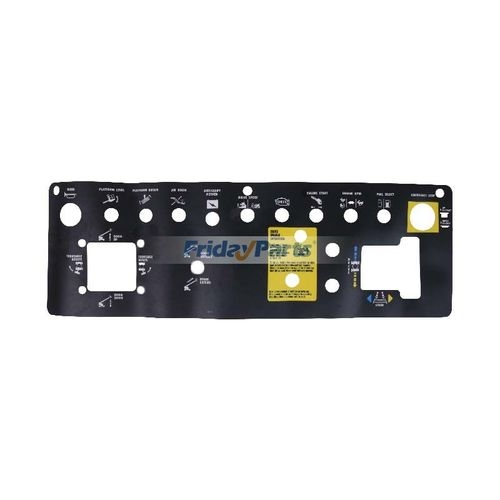 Genie GN82767GT Decal - Platform Control Panel For S40/45 Telescopic Boom Lifts