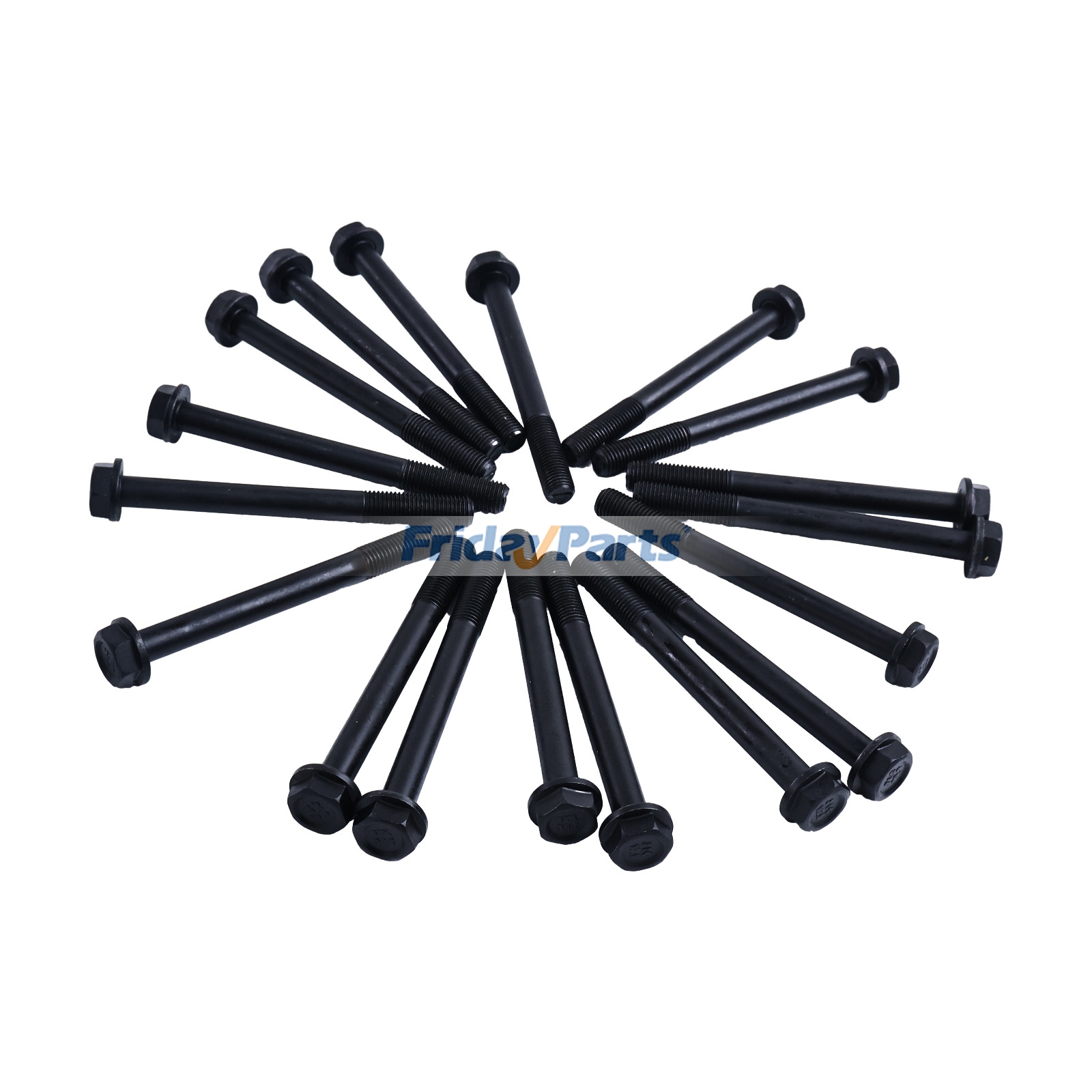 18 Pieces Cylinder Head Bolt for Nissan Engine TD27