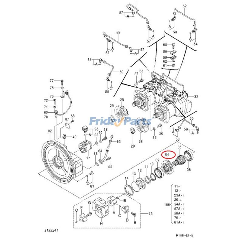 Gear 6068 6081 for Engine,Excavator