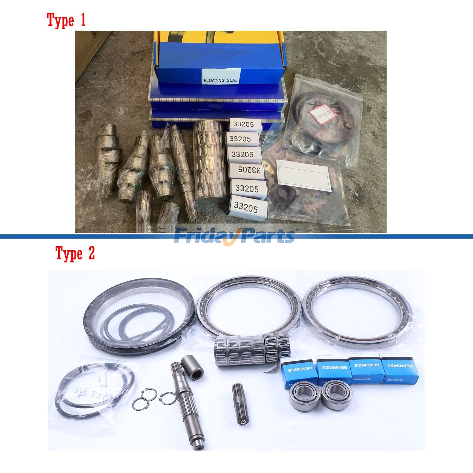 Gear Box Repair Kit for Excavator