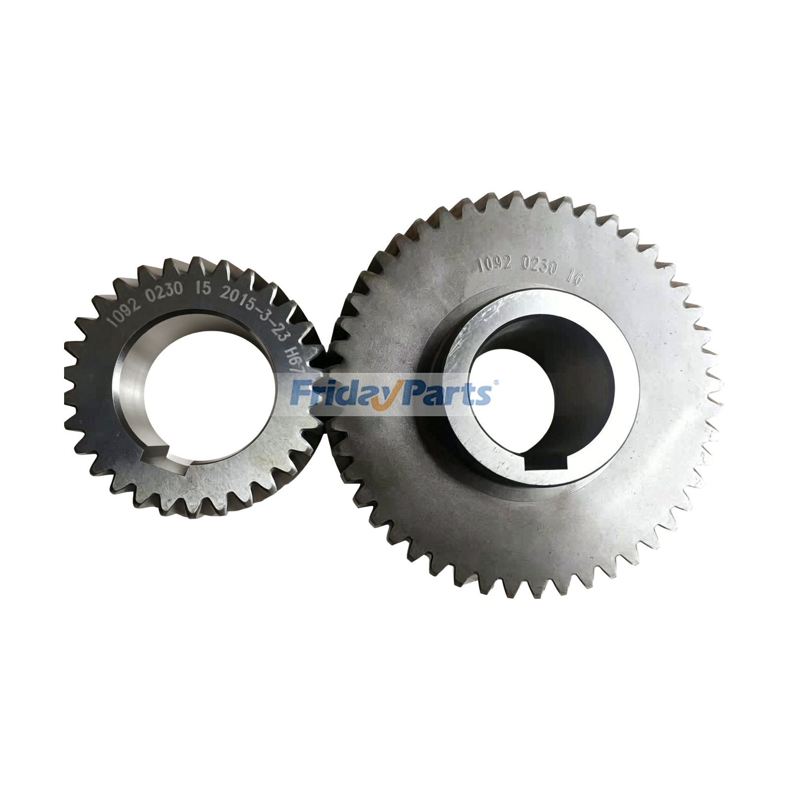 Kit de engrenagens 1622369215 1622369216 para compressor de ar Atlas Copco G160W GA75 GA90