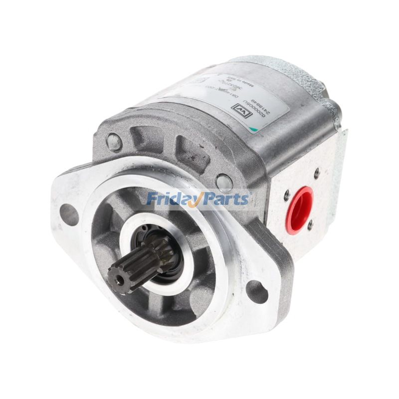 Pompe à engrenages 2418849 pour rouleau tandem Hamm H199 H200 H247 H262 H263 H286 H293 H800 H801 H811 H815