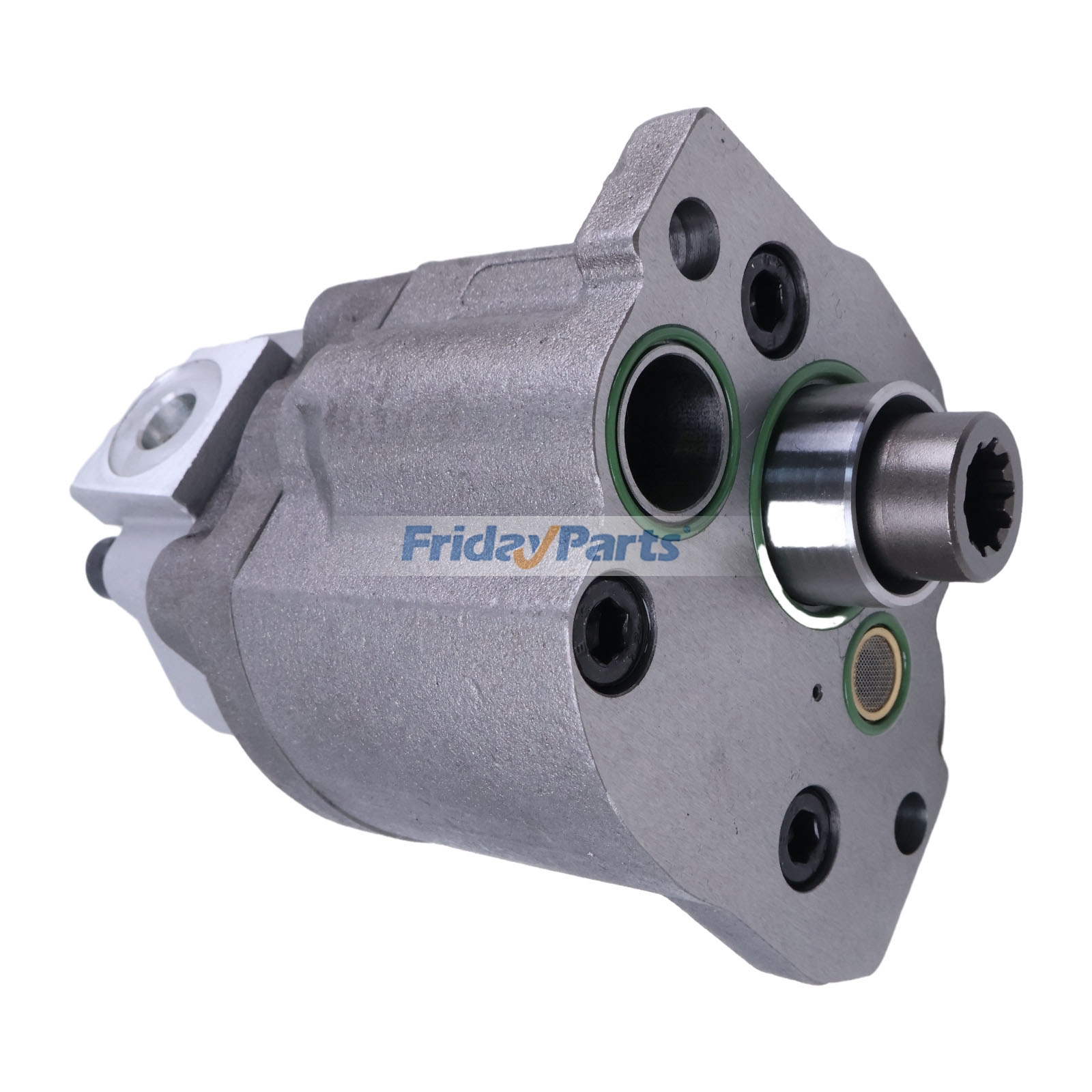 Bomba de engranajes RC411-76372 RC411-76375 para excavadora Kubota U30-5 U30-3A2 KX91-3A2 KX91-3S KX91-3 KX91-3S2 de FridayParts