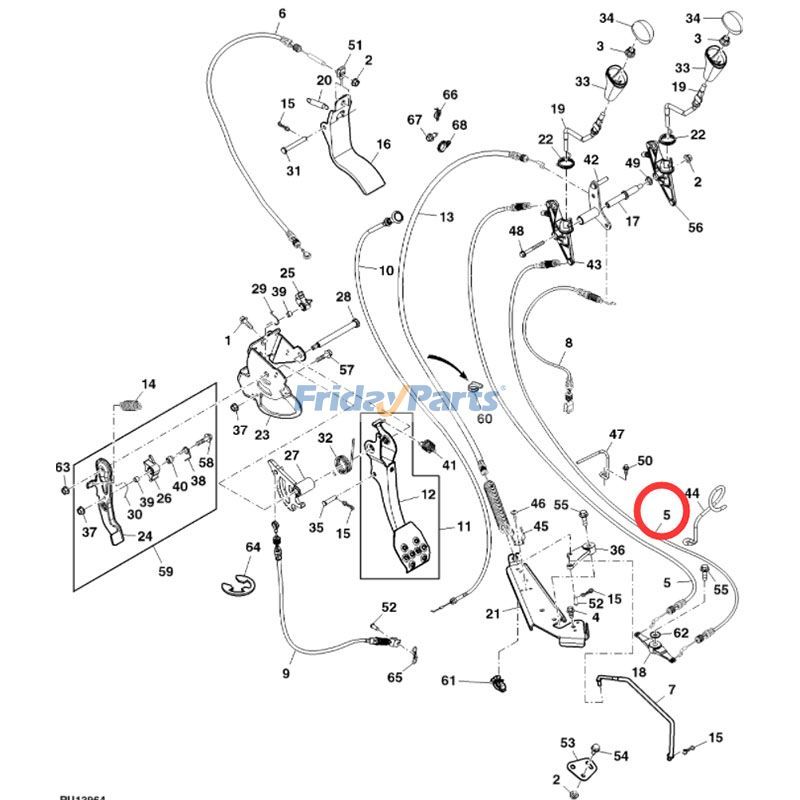 Gear Shft Cable Gator for Heavy-Duty UTV