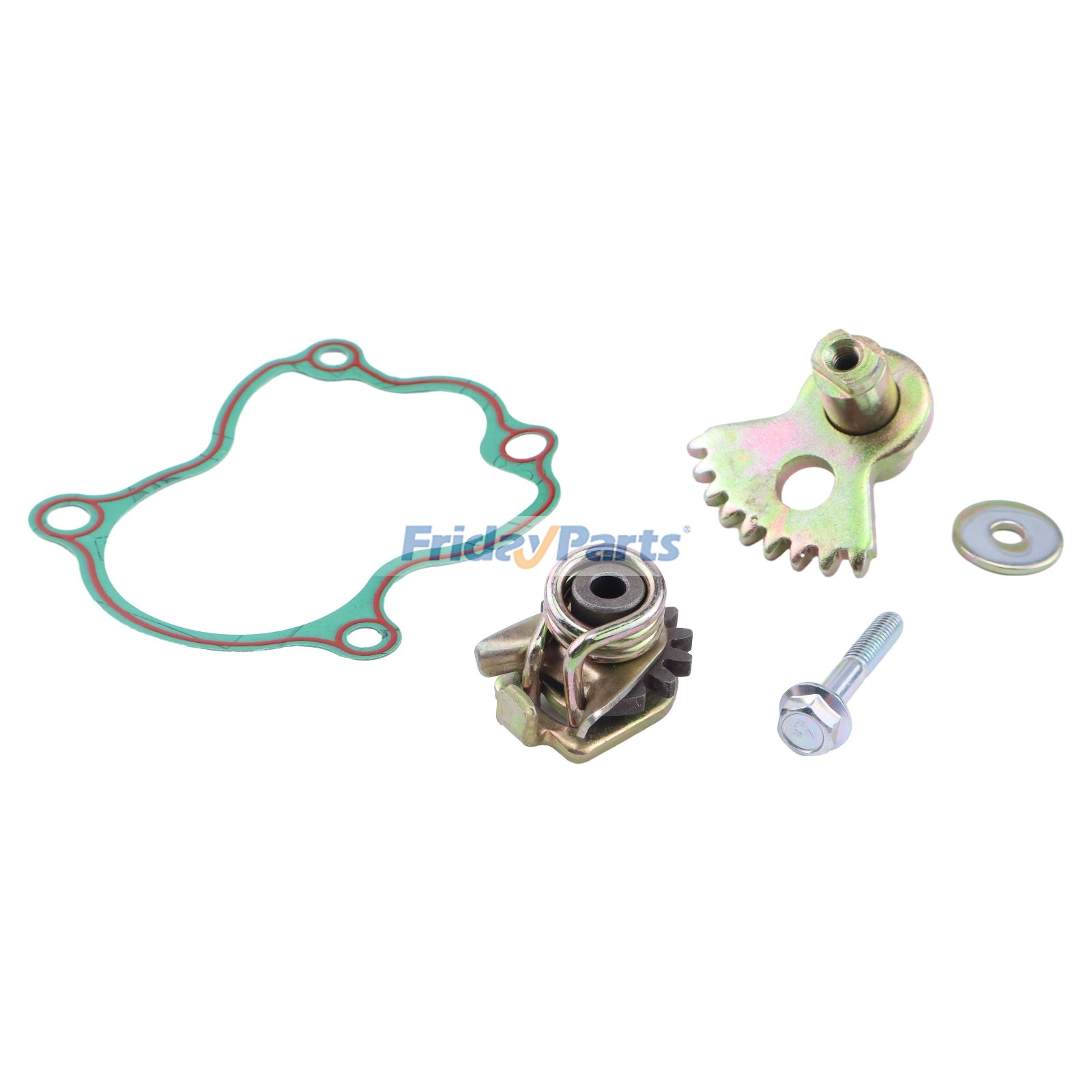 Kit de ventilateur de changement de vitesse entraîné par engrenage 5KM-18191-00-00 pour Yamaha Rhino Grizzly 450 660 700 2003-2005