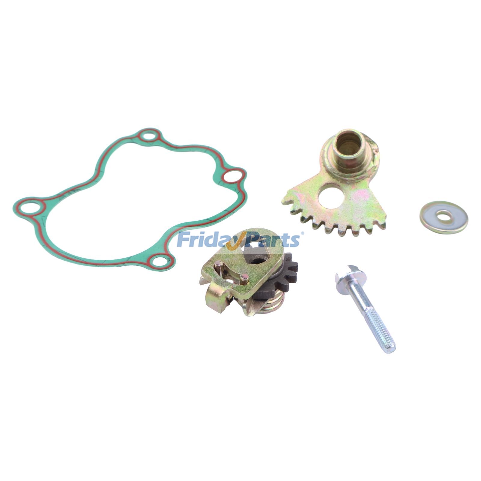 Kit de ventilateur de changement de vitesse entraîné par engrenage 5KM-18191-00-00 pour Yamaha Rhino Grizzly 450 660 700 2003-2005pourPour Yamaha