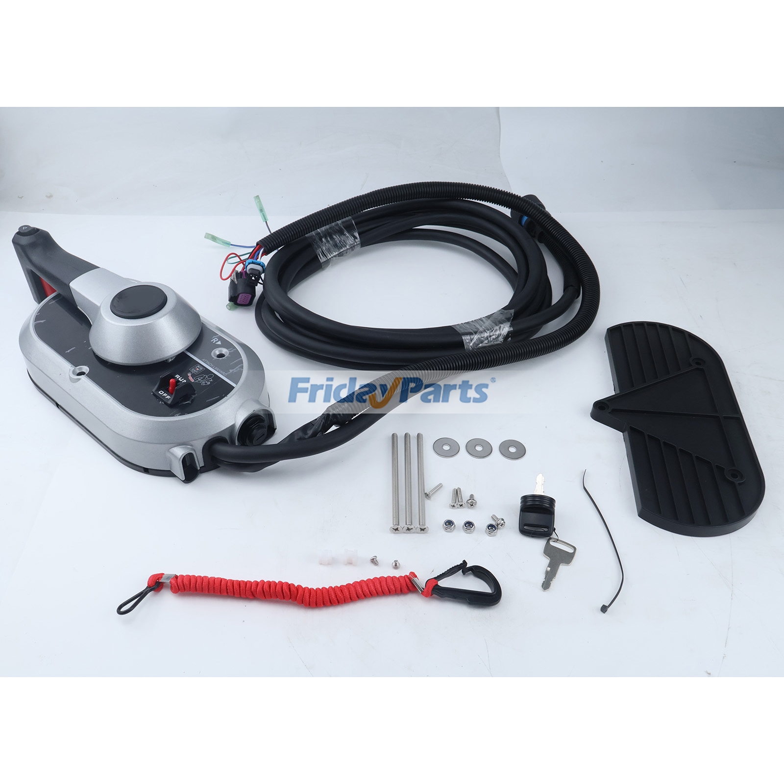 Caja de control remoto de montaje lateral Gen II 8M0138640 8M0176287 para motor fueraborda Mercury de 25-300 HP (2006 en adelante)