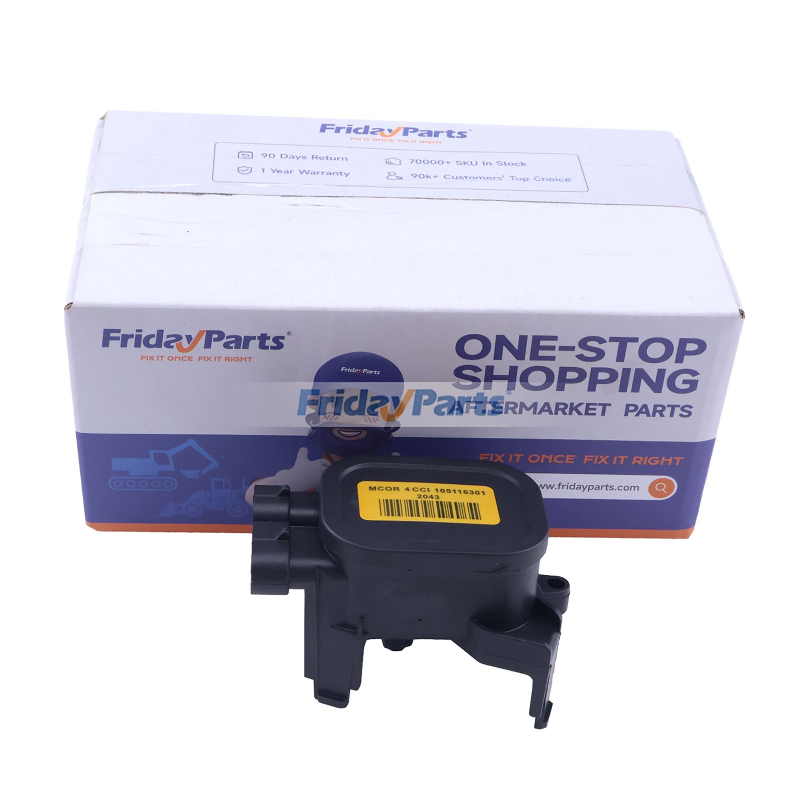 Potentiomètre d'accélérateur Gen. 4 MCOR 4 105116301 pour Club Car DS et Precedent 2012+