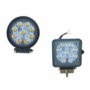 General LED Lamp Work Lights 9-30V 27W 9 Beads 4 inch Refit for Car