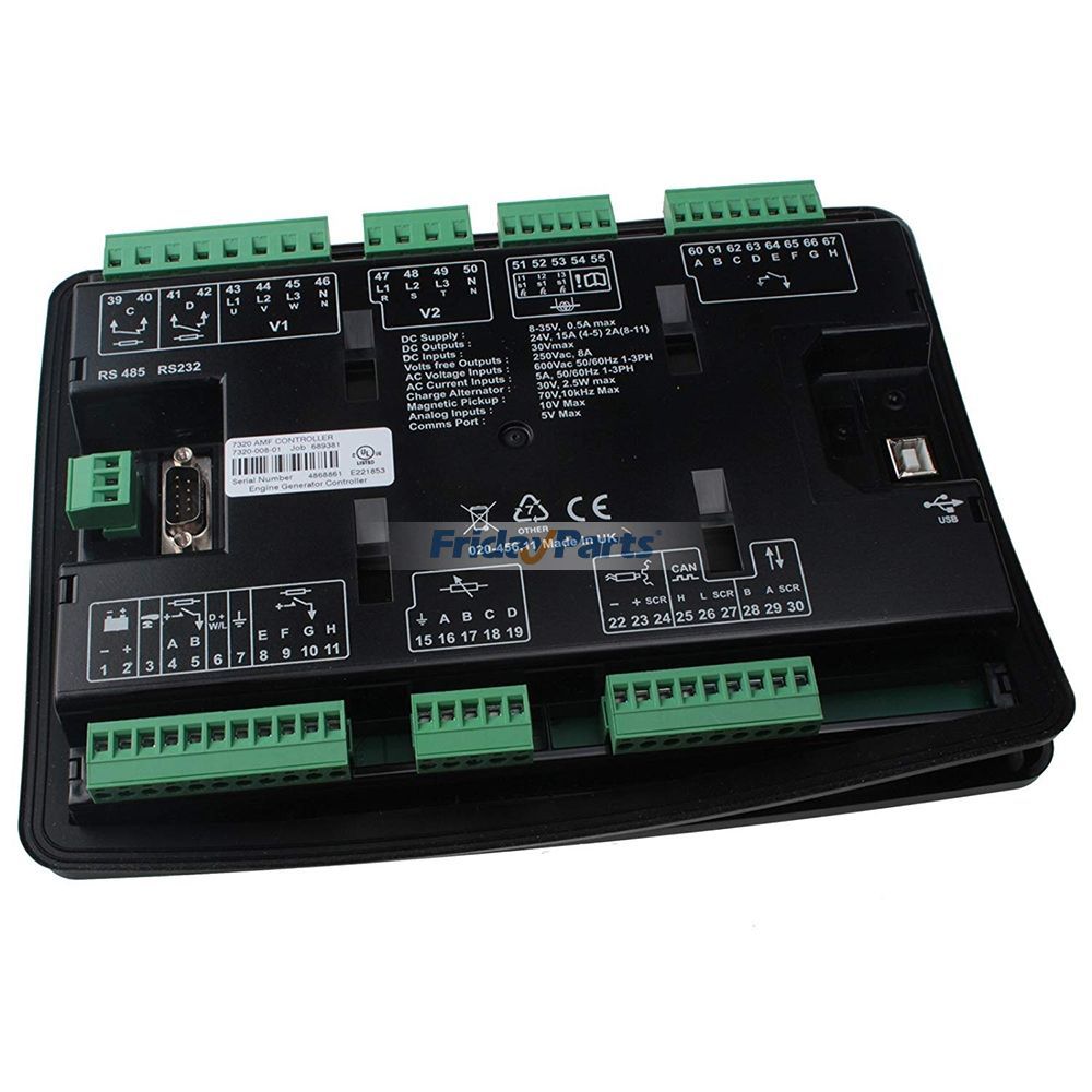 Módulo de control de arranque automático del generador de repuesto Deep Sea DSE7320 064-43445 Para OTRA MARCA