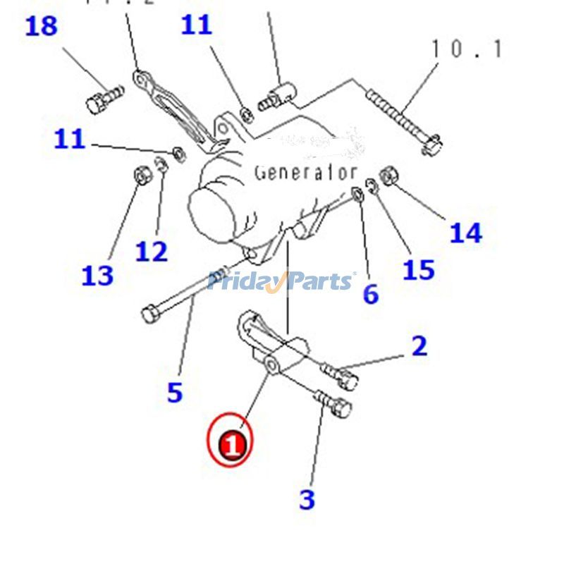 Bracket JS160W JS175W for Excavator
