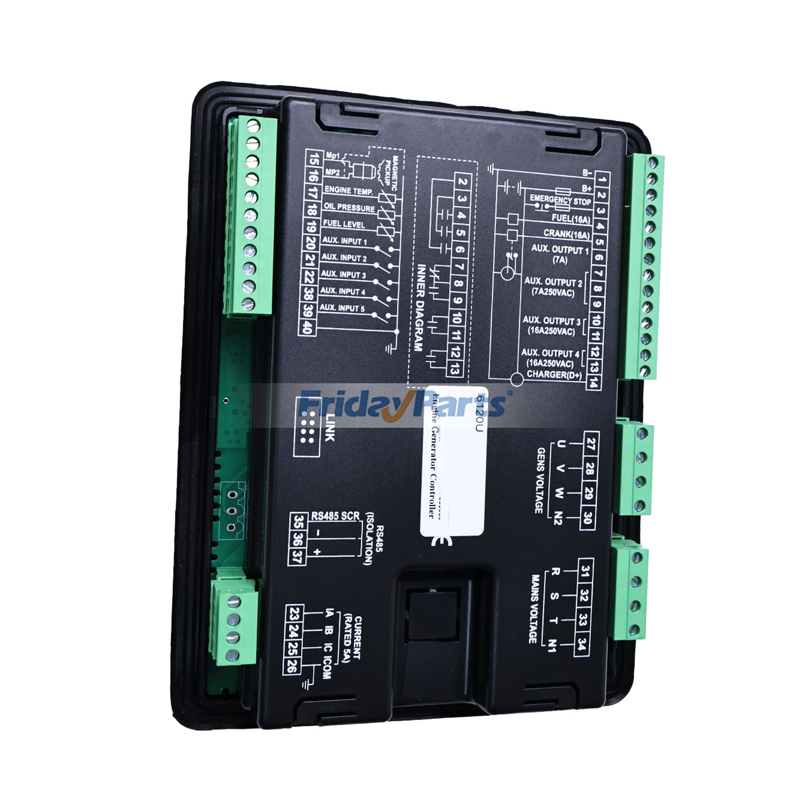 Ersatz-Steuermodul für Stromaggregate SmartGen HGM6120Ufür Für andere Marken