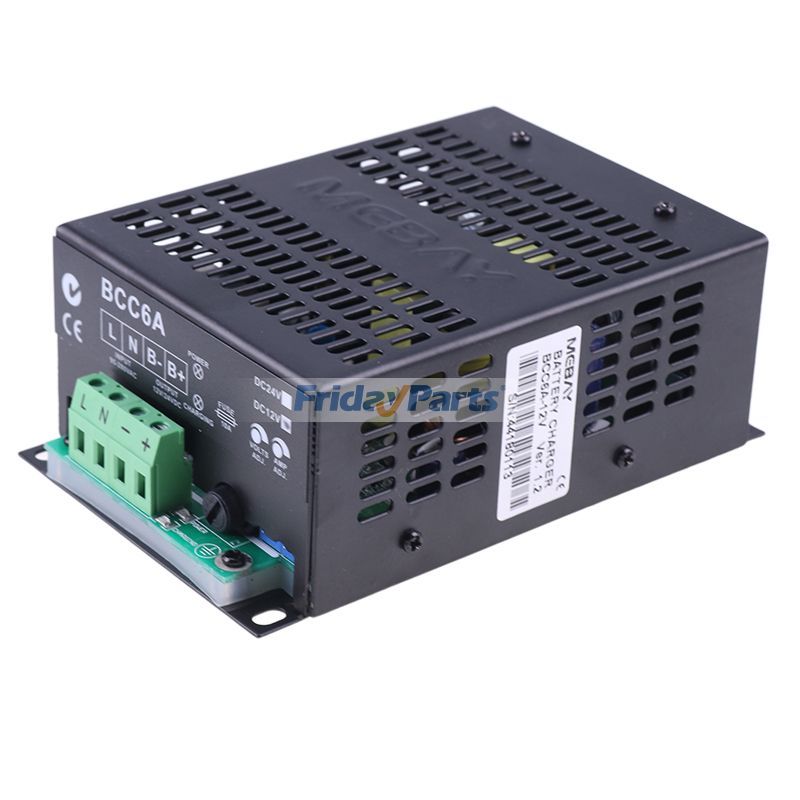 Genset Generator Battery Charger Intelligent Floating Charge BCC6A-12V for Mebay