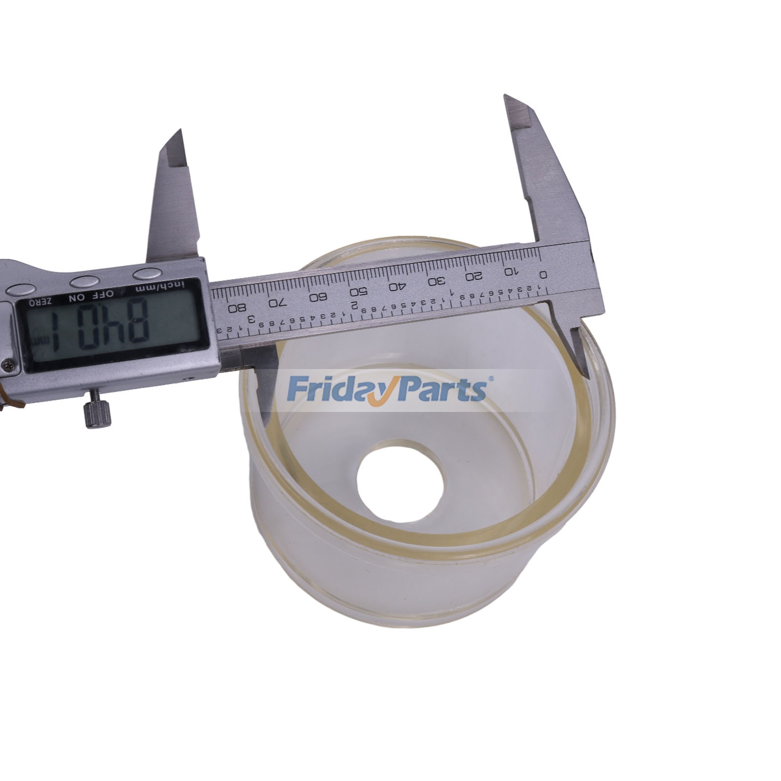 Copo do filtro de combustível de vidro D8NN9162BA 505874 para tratores New Holland 234, 340, 445, 532, 655, 2610, 2810, 3230, 3430, 3600, 3910, 4110, 7610, 7810 e carregadeiras 545, 445A, L555, L865 e LB620.