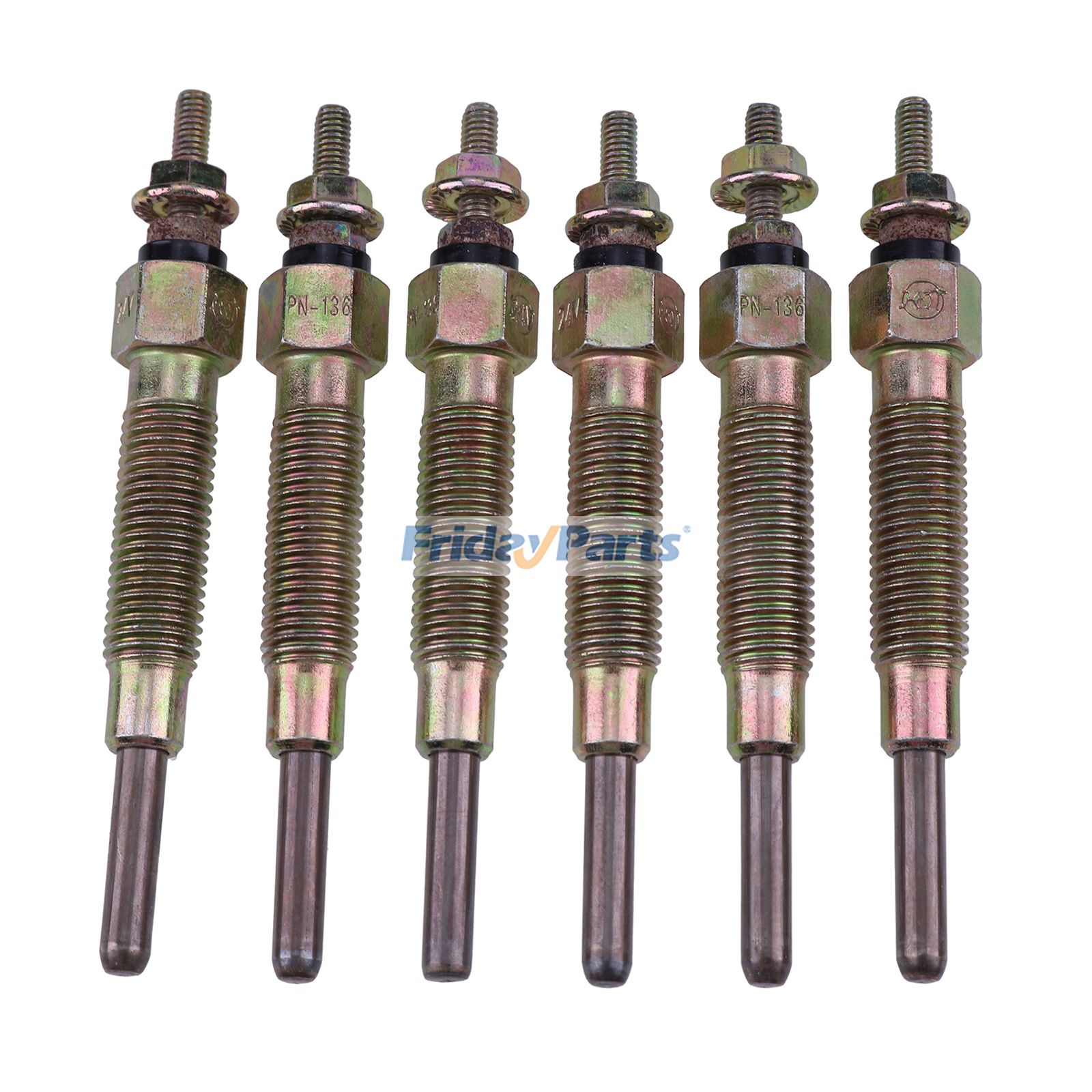 Bujía incandescente 11065-10T01 para motor Nissan TD23 TD25 TD27 TD42 Carretilla elevadora F03