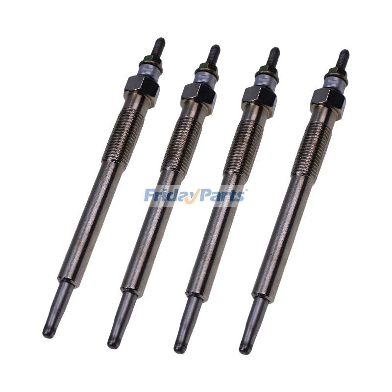 4 bujías incandescentes 1G911-65510 para minicargadoras Hyundai HSL650-7