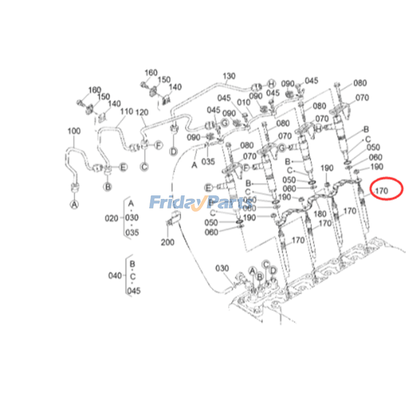 Lot de 4 bougies de préchauffage pour unité de réfrigération 1950 1850MT 1850 1800 1800MT de FridayParts