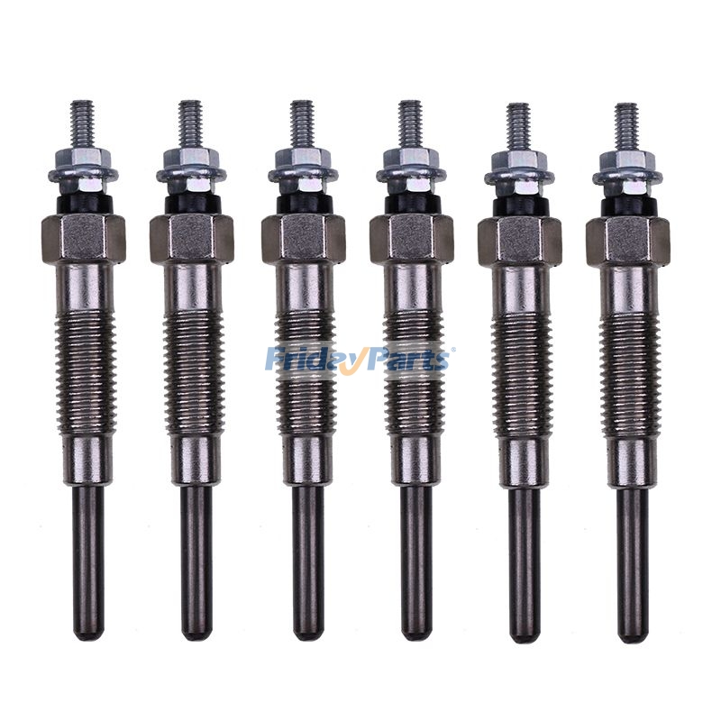 Glow Plug 34466-31302 for Mitsubishi Engine S4E S6E S6S Forklift FD20-F18A FD35-F19A FD45-F19A FD35-F19B FD50-F28A