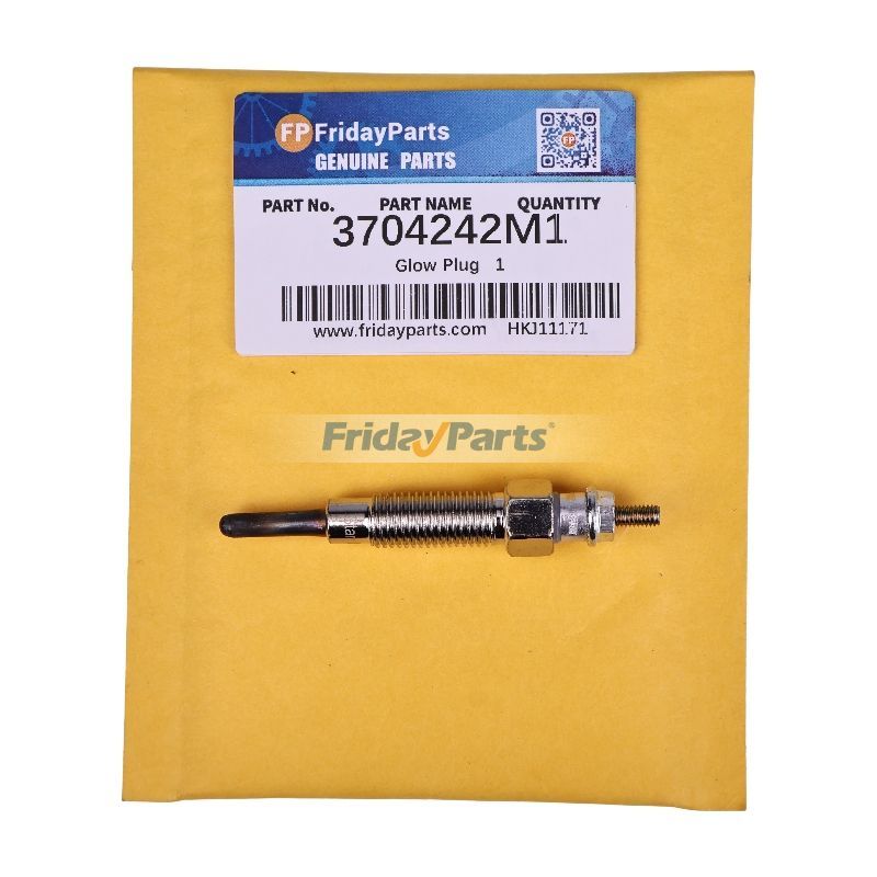 Glühkerze 3704242M1 3757093M1 6242215M1 für Massey Ferguson Traktor 1533 1540 1547 1560 1635 1648