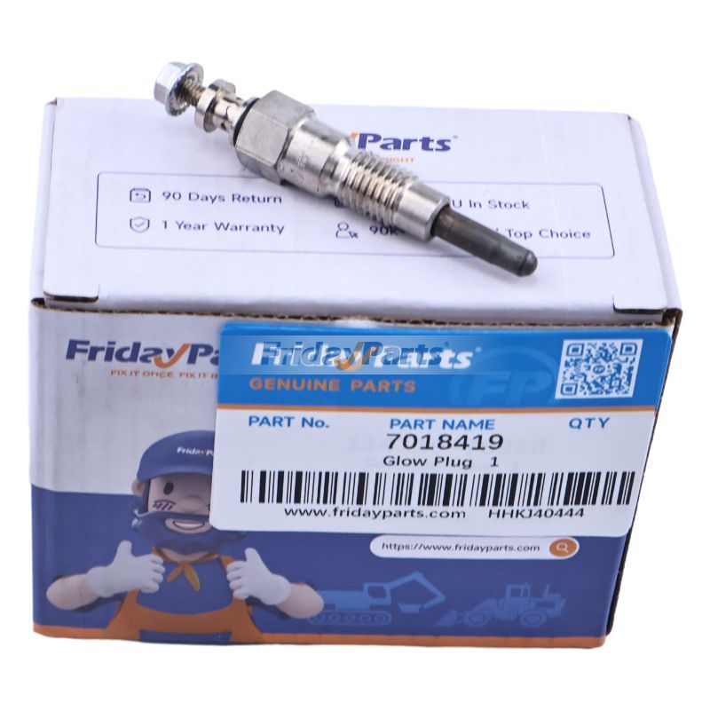 Bujía incandescente 7018419 para Bobcat UTV 3400 3400XL 3450 3600 3650