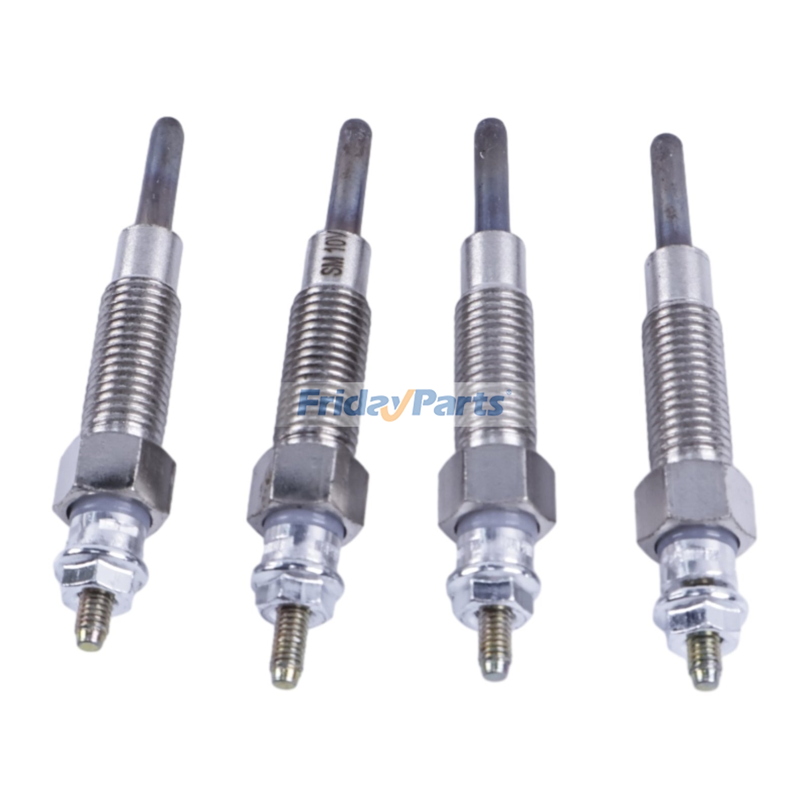 4 Glow Plugs 8-97028369-0 for Isuzu Engine 4BD2 4HE1 Truck NPR NQR