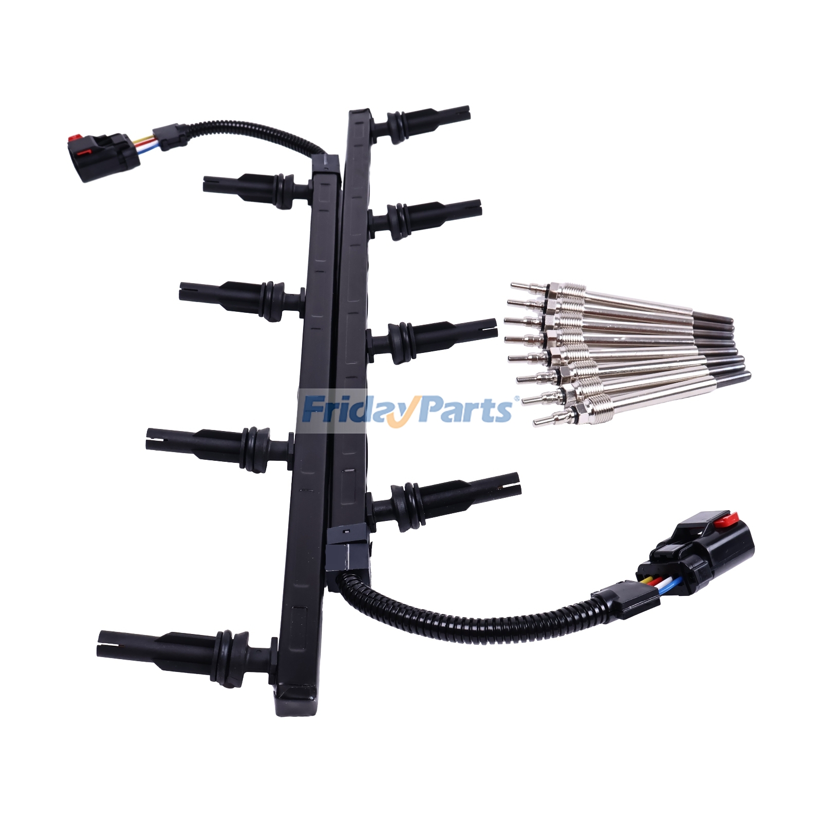 Ford用用フォード エクスカーション F-250 F-350 F-450 F-550 2003-2004 用グロープラグハーネスセット 4C3Z-12A342-AA 3C3Z-12A690-AA 3C3Z-12A690-BA