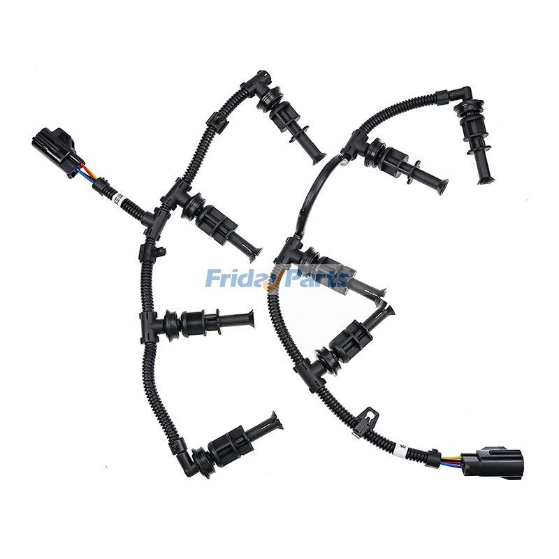 FridayParts Glühkerzenkabelbaum, links und rechts, 2008–2010, Super Duty 6,4 l