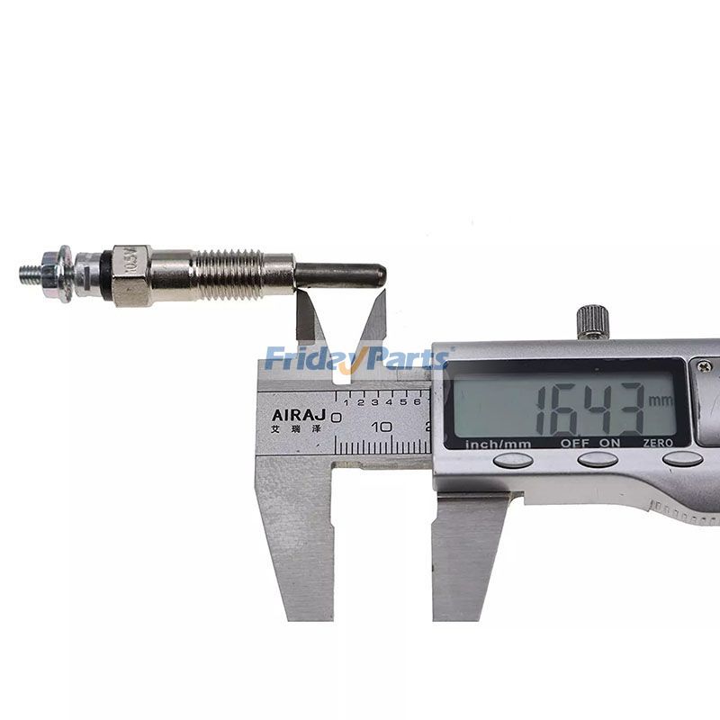 3Pcs Glow Plug M87919 AT110814 for Yanmar 3TN66C 3TN66UJ 3TNA72UJ 3TNE74 John Deere 330 332 375 430 455 655 755 855 F915 F925 F935 X495 X595 1435