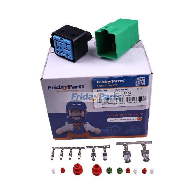 Relais de préchauffage 12 V 04219374 pour moteur Deutz BF4L2011 BF6L914C