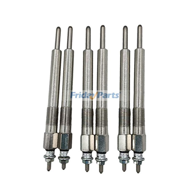 Bujía incandescente compatible con 8-97364128-0 8973641280 para motor Isuzu XD 4JG1T 4LE2 4JG1