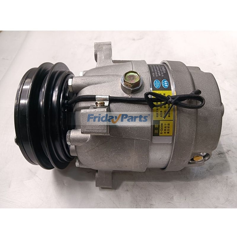 V5 1A 130MM 24V A/C Compressor 700655 for Samsung Volvo Excavator EC140
