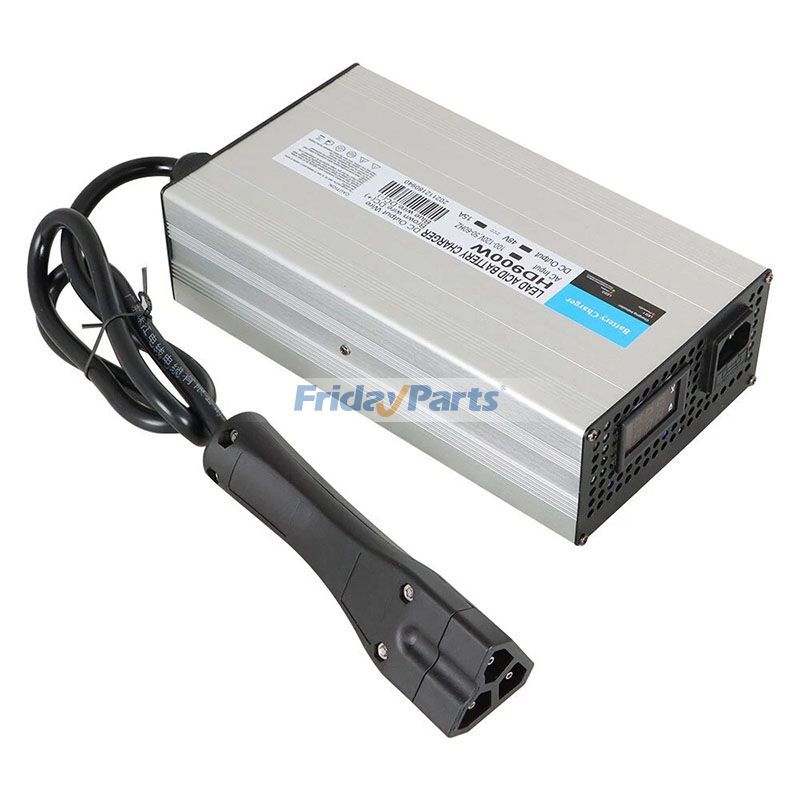 Chargeur de batterie 48 V 15 A pour voiturette de golf avec prise RXV LED pour Club Car EZ-Go Yamaha