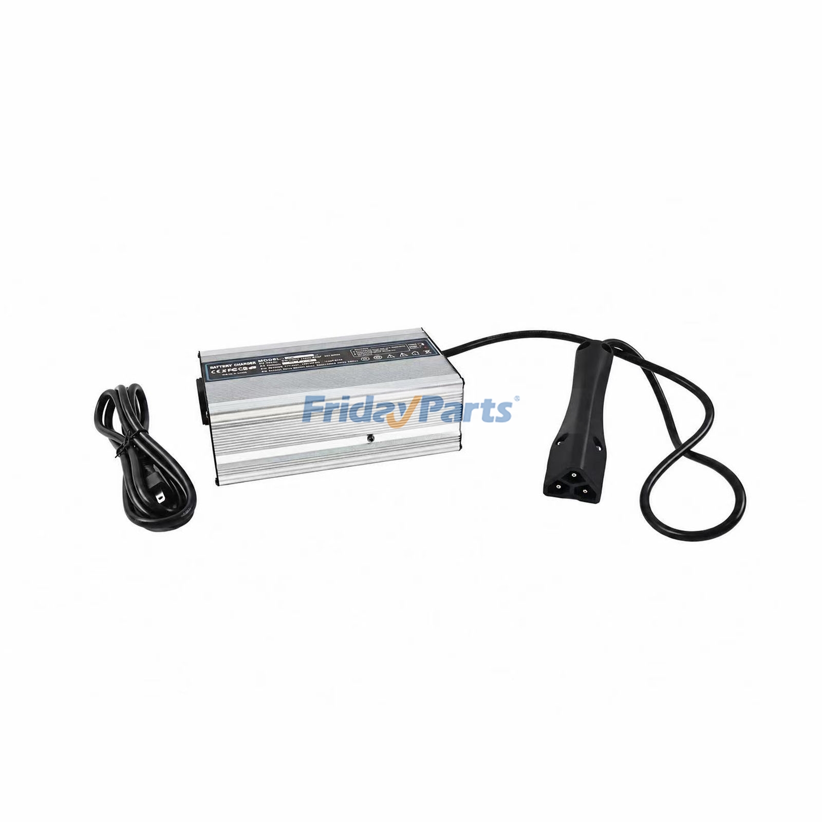 Golf Cart 48V 15A Battery Charger with RXV Plug LED for Club Car E-Z-Go Yamaha