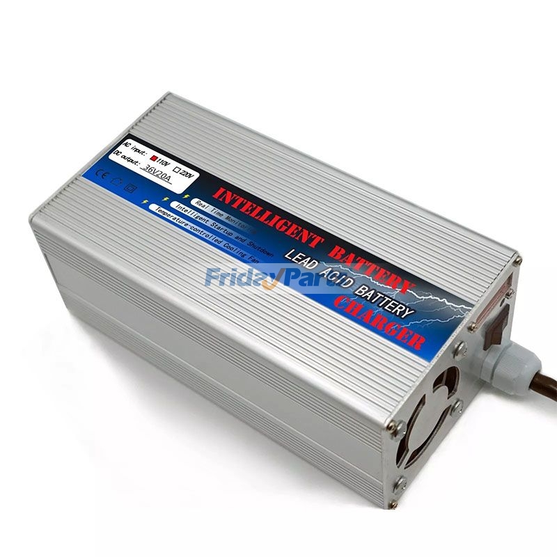 Chargeur de batterie intelligent 48 V 20 A pour voiturette de golf avec prise LED Crowfoot pour EZ-Go RXV Club Car YamahapourPour E-Z-GO