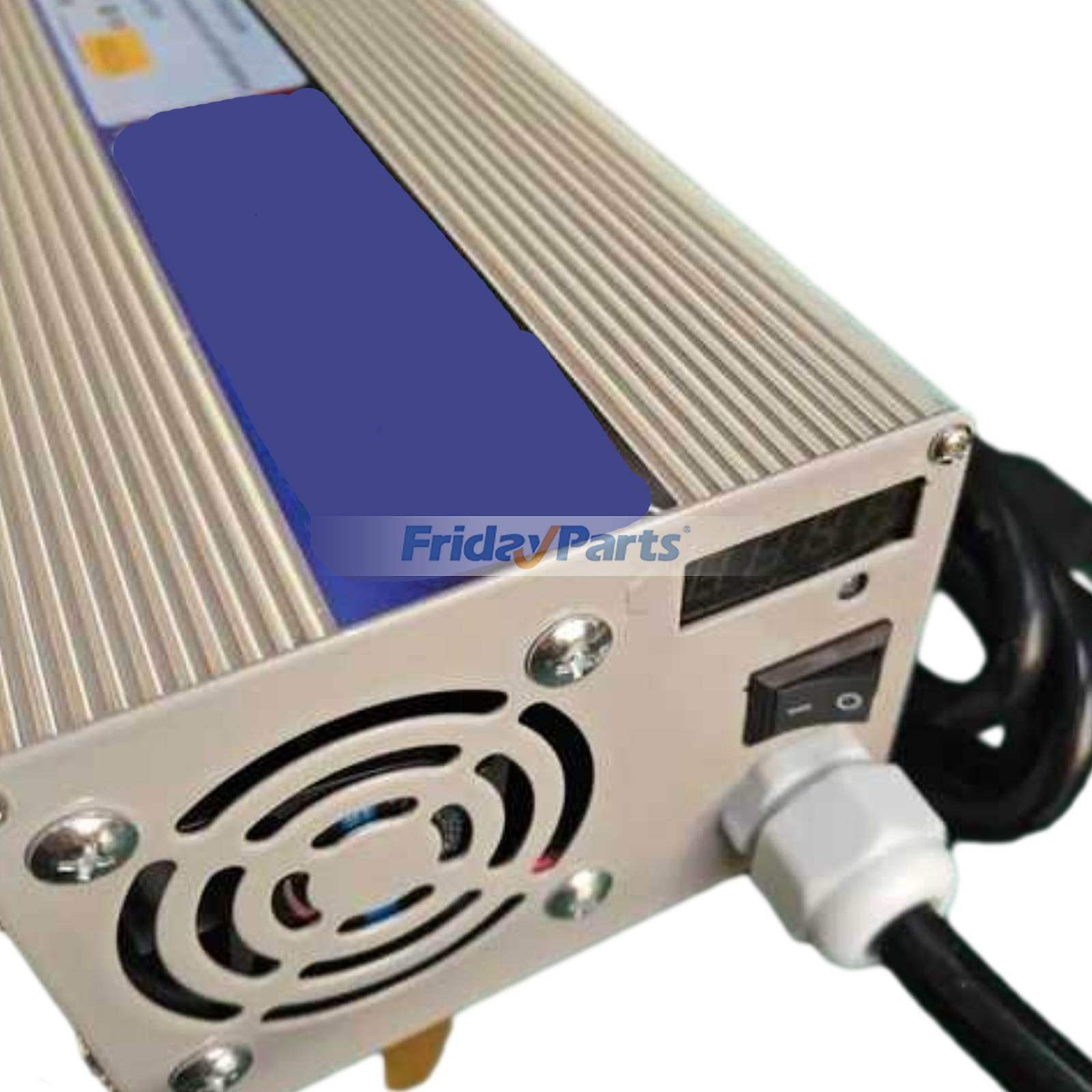 Smart Battery Charger with LED Crowfoot Plug for Golf Cart