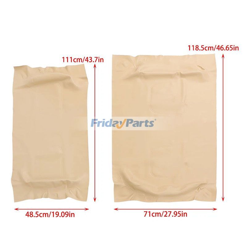 Funda de asiento delantero para carrito de golf Club Car DS 2000 en adelante, color beige, 101998201