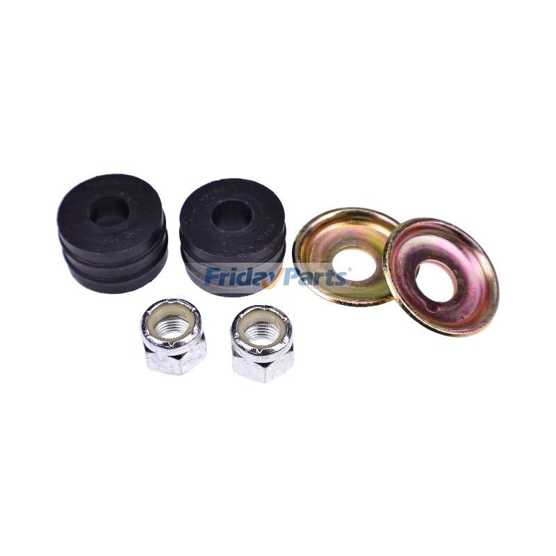 FridayParts Front & Rear Shock Bushing Nut Kit 