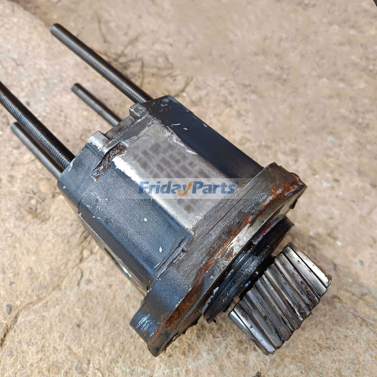 GR2 固定容量型アフターマーケット Sauer Danfoss 211.20.656.00 & 111.20.994.00 ダブル油圧ギアポンプ（掘削機クレーン用）