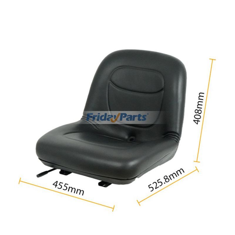 FridayParts Sitzeinheit aus grauem Vinyl