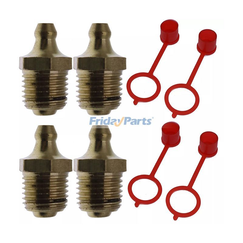 4 Pieces Grease Zerk Fitting 743332 for Bobcat Loader 751