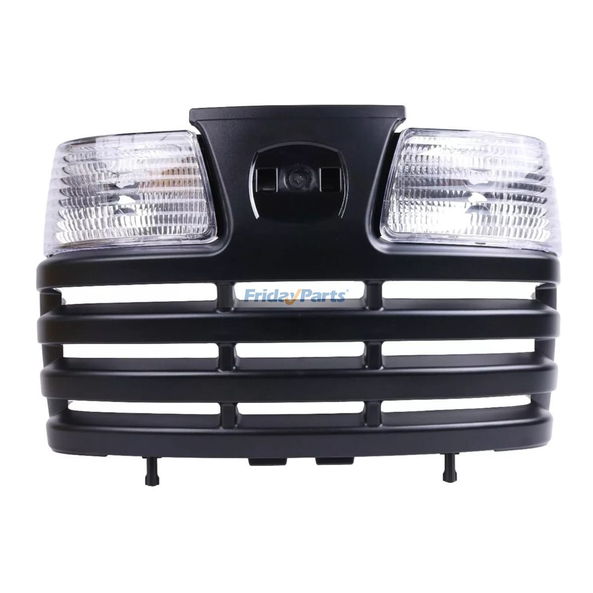 Kit de faros delanteros y rejilla AM129766 AM135617 para Kawasaki FD671D FD711D Yanmar 3TNE74 3TNM72 Tractor John Deere X465 X475 X485 X495 X575 de FridayParts