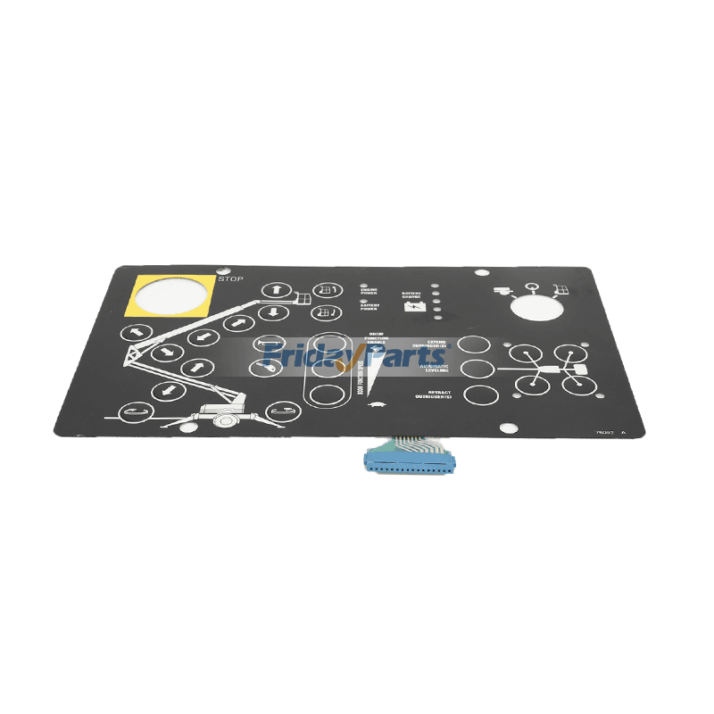Genie ブームリフト TMZ50/30 用地上制御ボックス オーバーレイ デカール 76092GT 76092