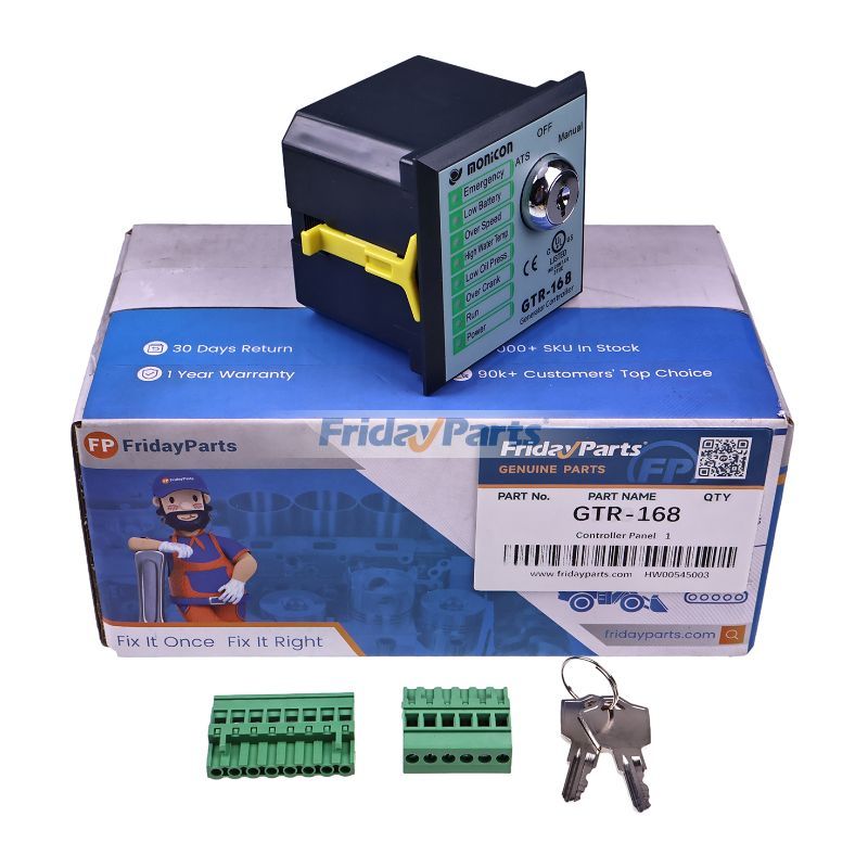 GTR168 GTR-168 Generator Controller Panel Electronic Control Module