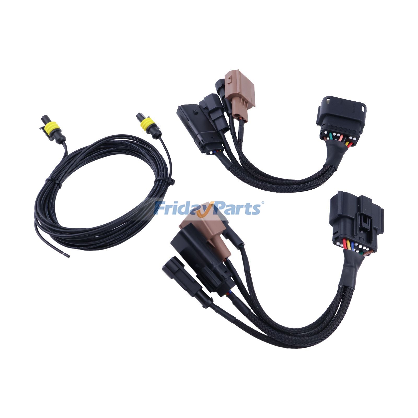 Arnés adaptador de conversión de faros halógenos a LED para Ford F-250 y F-350 Super Duty 2023-2024 Para Ford