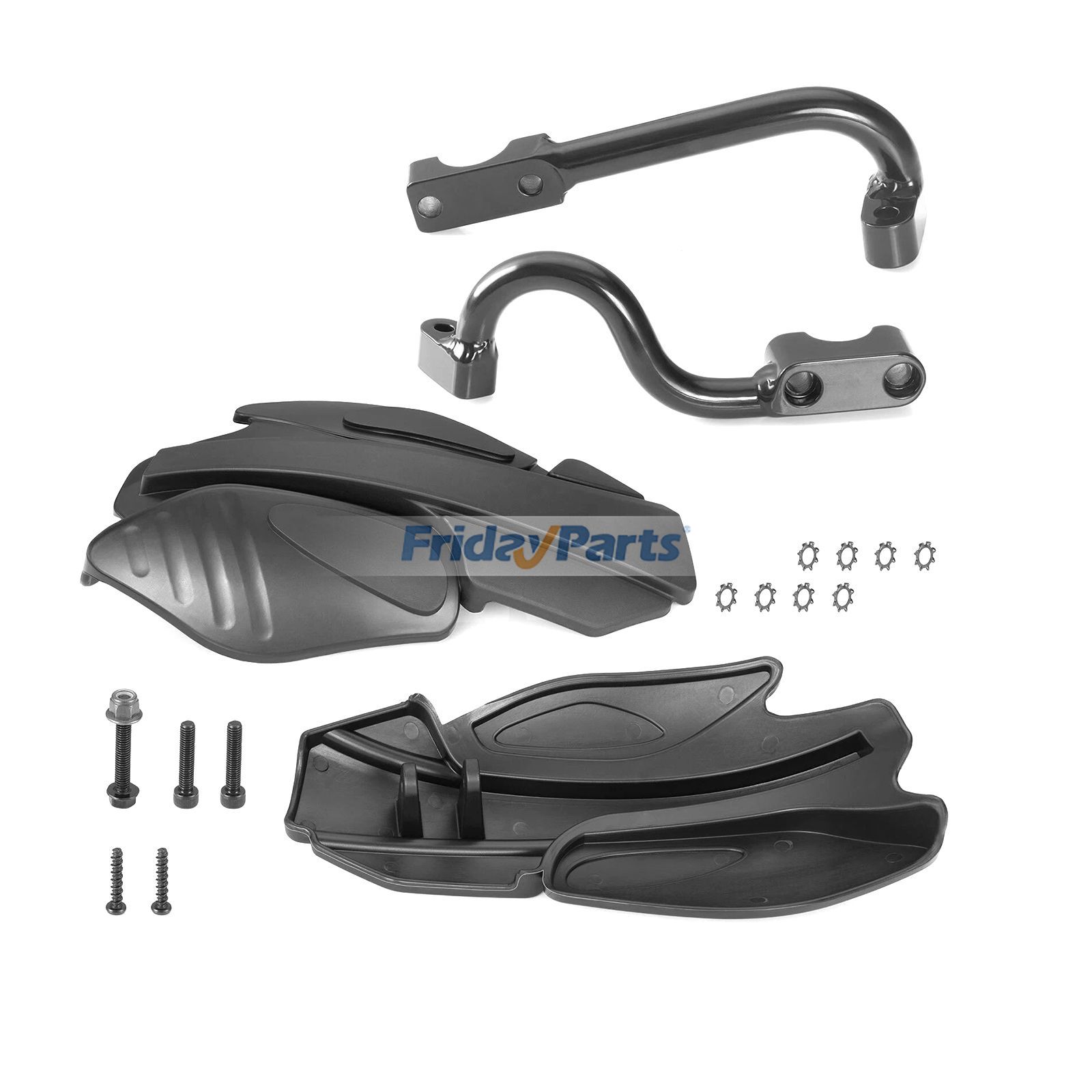 Kit de montage de protège-mains et de support 2876846 pour Polaris Sportsman Scrambler Switchback Assault Rush 400 450 570 800 850 1000